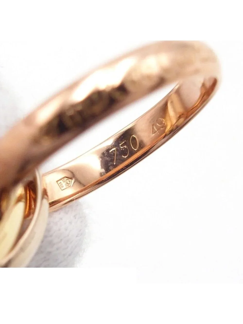 Cartier Trinity MM Three Color Gold No 49 Ring